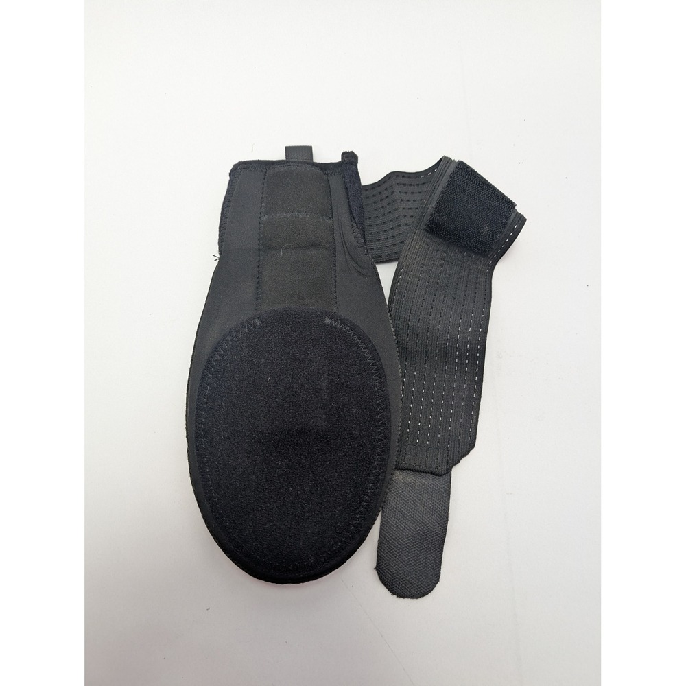 Unbranded Adult Sliding Mitt Black 26x5-inch Baseball Hook and Loop